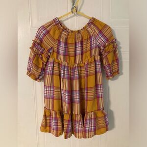 OLD NAVY Orange & Pink Dress Size 3T